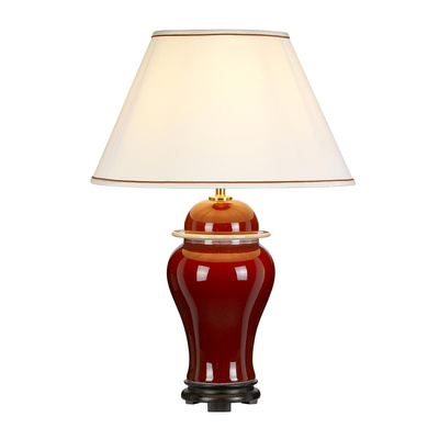 Lampa stołowa Oxblood (DL-OXBLOOD-TJ-TL) - Elstead Lighting